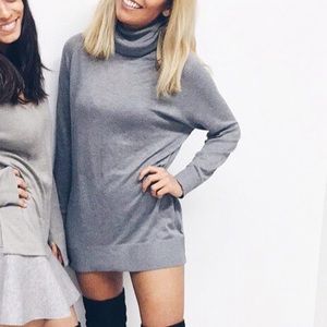 Turtleneck Sweater dress